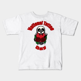 National Tattoo Day Kids T-Shirt